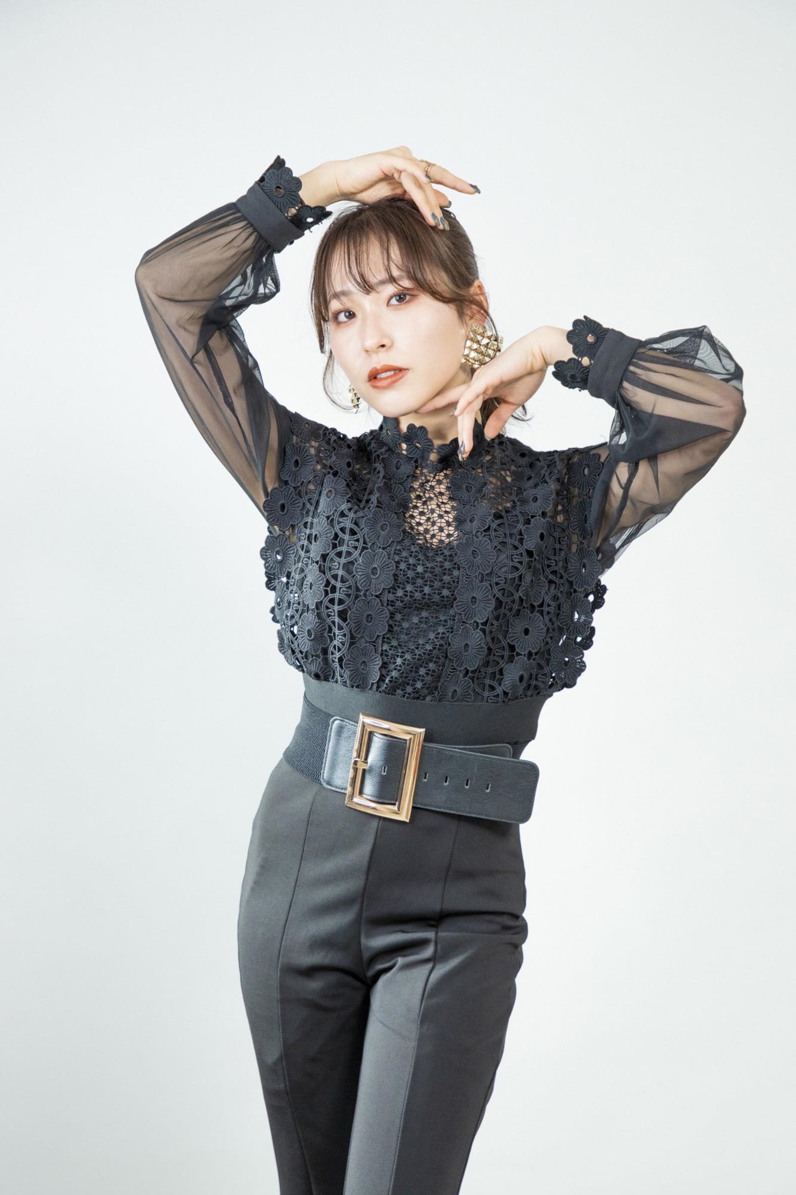 アクアマリンロングイヤリング　社交ダンス☆ベリーダンス MARIN / freestyle jazz | avex proworks